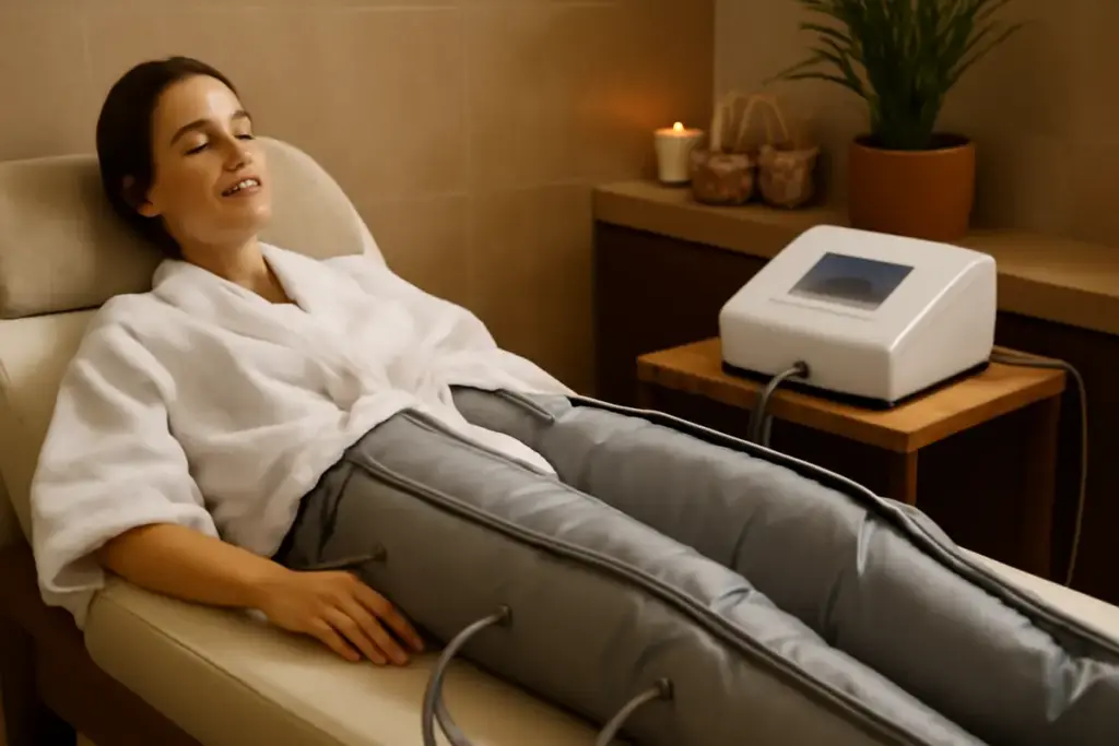 A cosa serve la pressoterapia in una spa? Riduci la ritenzione idrica e alleggerisci le gambe