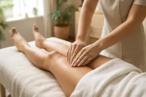 Massaggio linfodrenante in spa: come agisce sulle gambe pesanti secondo i terapisti