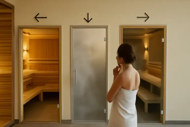 Quali sono le differenze tra sauna, bagno turco e biosauna? Scegli il trattamento più adatto alle tue esigenze