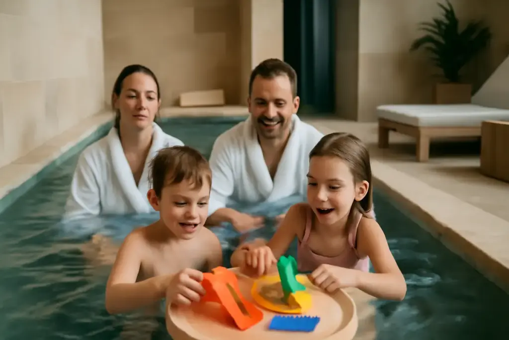 Spa per famiglie con bambini: le soluzioni su misura che conciliano relax e divertimento
