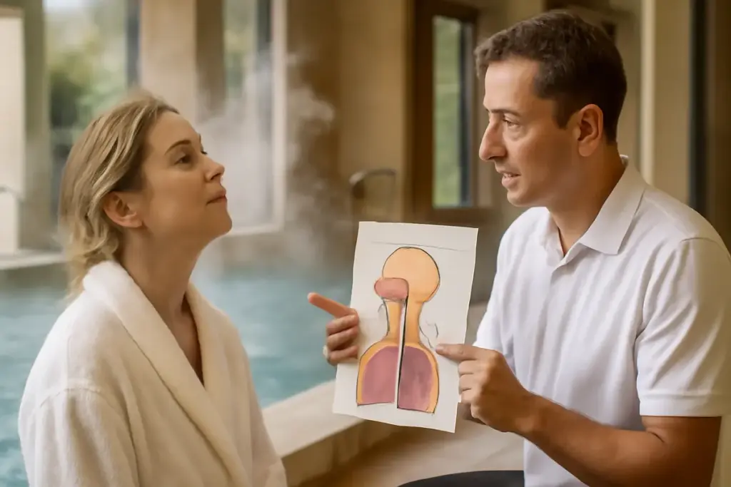 Le terme offrono benefici anche alle vie respiratorie? I percorsi consigliati spiegati dai terapisti